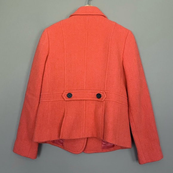 {Talbots} Wool Blend Short Jacket with Button Closure - Womens 4 - Picture 4 of 9